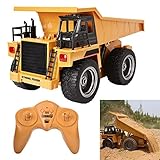 Gutes Design: Richtungslichter im Fahrzeug zur Beleuchtung der vorderen und hinteren Fahrspuren, die hintere Halterung kann per Baggerarm gesteuert angehoben und abgesenkt werden, sie hat Geräuscheffekte und macht das Fahrzeug attraktiver und realistischer