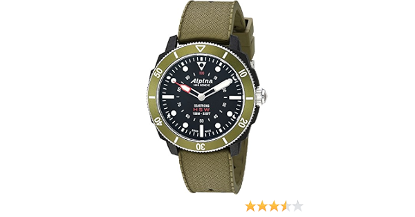 Alpina Orologio Sportivo AL-282LBGR4V6 : Amazon.it: Orologi