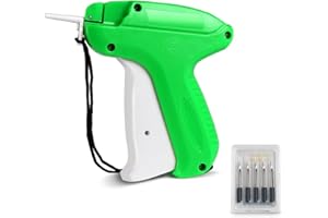 RUIYUNZHUZHU Standard Tagging Gun with 5 Tag Gun Replacement Needles Clothes Tagging Gun Standard Label Tagging Gun for Clothes Sock Hat