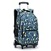 Produktbild XSWE Rollender Rucksack, Trolley-Rucksack, Roll-Rucksack Rolling Carry-on-Gepäck-Reise-Duffel-Tasche, SchulTaschen mit Rädern abnehmbar für Teenager-Schüler 6 Räder,style2