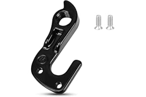 Puasok Gancio Deragliatore Posteriore per Bici Cube, Forcellino Cambio per Shimano, Ricambio in Lega di Alluminio con 2 Viti, Compatibile con Aim, Aim SL, Nuride E Altri Modelli