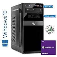 Memory PC Intel PC Pentium G4560 7. Generation (Dualcore) Kaby Lake 2x 3.5 GHz, ASUS, 16 GB DDR4 2133Mhz, 256 GB SSD + 2000 GB Sata3/-600, Intel HD 610 Grafik 4K, USB 3.0, SATA3, HDMI, DVD-Brenner, Sound, GigabitLan, Windows 10 Pro 64bit, MultimediaPC, Cardreader, Kabylake