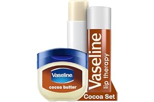 Vaseline Lip Therapy Cocoa | Set med närande läppbalsam och färgglada läppbalsamspinnar