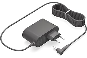 DEXPT 30,45V Ladegerät Ladekabel für Dyson Staubsauger V15 V12 V11 V10 Cyclone SV22 SV20 SV15 SV14 SV12 Cordless Absolute Animal Motorhead 217160-03 969350-03 Ladekabel