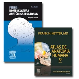 Pack anatomía: Netter + Feneis