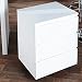 Produktbild DESIGN DELIGHTS BÜRO ROLLCONTAINER MOVE Schreibtisch Regal aus Holz hochglanz weiss von Xtradefactory