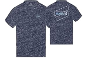 Hurley Men's O&o Slashed UPF Tee Ss Rash Guard Shirt