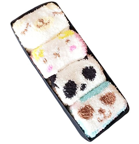 Cute Animal Thicken Warm Yoga Socks Home Socks Random Color