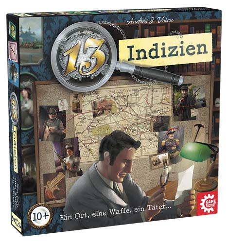 Game Factory "13 Indizien" - Ein Ort, eine Waffe, ein Täter