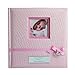 Personalised Pink Polka Dot Photo Album - Christening Gift Girl Baby