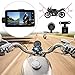 Price comparison product image MASO Motorcycle Dash Cam Front and Rear Camera Waterproof Dual Video HD 1080p With IP68