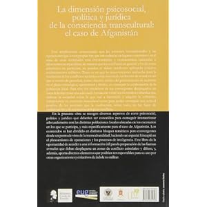 La dimensión psicosocial, política y juridica de la conciencia transcultural: el caso de Afganistán