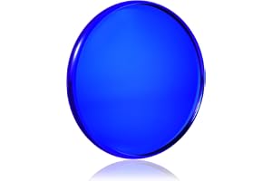 Optiskt glas Gyro Bas, dubbelkonkav kristall, diameter 120 mm (4,72 tum), tjocklek 14 mm (0,55 tum), slät, låg friktion, förlänger rotationstiden (S K9 Kristall