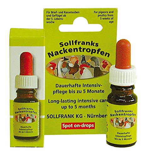 Sollfranks Nackentropfen (Spot on) für Geflügel/Tauben/Vögel