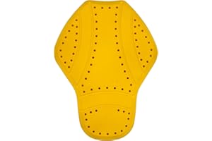 BLACK Soft CE Level 2 Back Protector Insert for Motorcycle Jacket Dorsal Guard Spinal Protection Armour Upgrade