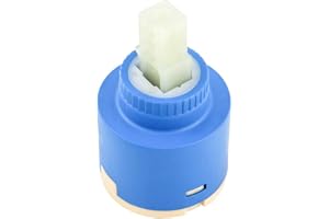 QWORK® 35 mm krankassett, keramisk krankassett, keramisk skivkassettventil, blandningskran innerkassett, ersättning för kökskran