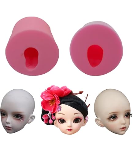 Doll Face Mold - Schattige Doll Face Mold, Siliconen Baby