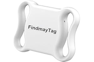 LUCKXING Pet GPS Tracker | Waterproof GPS Dog Tracker - Mini Wireless Waterproof GPS Dog Tracker, No Monthly Fee App Locator, Works with Any Collar