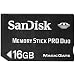 SanDisk 16 GB Memory Stick PRO Duo Flash Memory Card - Bulk Package RS.6428.00