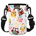Produktbild Nuovoware Water Bottle Carrier, Premium Neoprene Portable Insulated Water Bottle Holder Bag 550ML with Adjustable Shoulder Strap Fit Stainless Steel & Plastic Bottles, Small Size, Colorful Owl