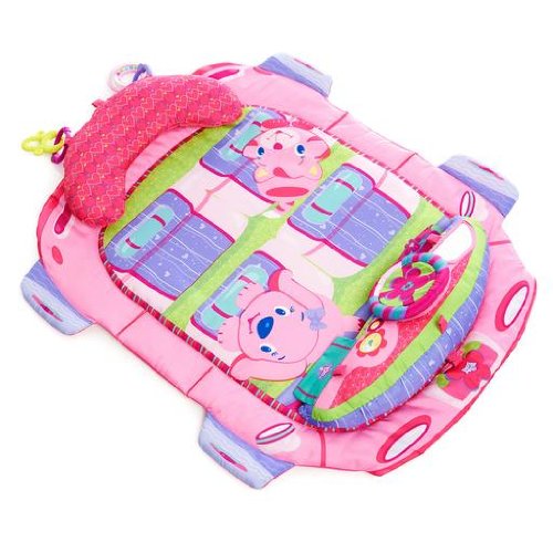 Bright Starts Pretty in Pink Tummy Cruiser Prop and Play Mat
