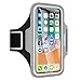 Produktbild Arteesol iPhone Sportarmband, Schweiß Beweis Handy Halter 13,2 cm mit Fingerabdruck Touch für iPhone X/8/7/6/5, Galaxy S7/S6/S4, Note 4, LG, Moto, Telefon Beutel für Running Training (4 Farben)