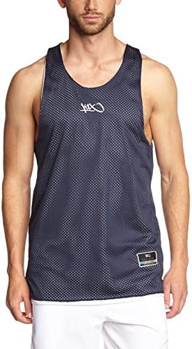 K1X Hardwood Rev MK2 Jersey Vest - Plain blue Steel Navy/White Size:XXXL