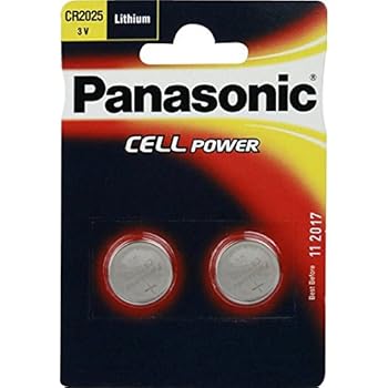 Panasonic Lithium Battery CR2025: Amazon.co.uk: Electronics