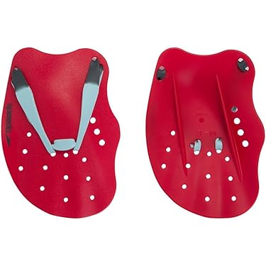 Pagaies De Natation Main Silicone 1 Paire – Sangles Réglables, 20x13.5 Cm, Pour Entraînement Bras Et Dos