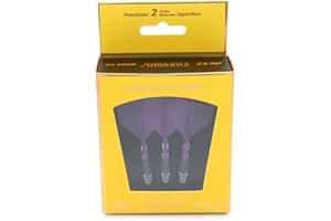 CUESOUL Rost T19 Arbre de fléchettes intégré et Vols en Forme de Grande Aile, Lot de 3