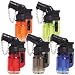 Produktbild Sturmfeuerzeug "AZAS" BLUE JET FLAME Turbo Feuerzeug 5 Farben JET FLAME Torch Gas Lighter mit 45° Flamme für Pfeife, Shisha etc (ALLE FARBEN / 5 Feuerzeuge)