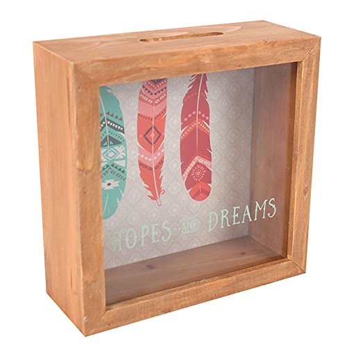 Spardose gerahmt Glas Boho Bandit Positive Spardose - 2