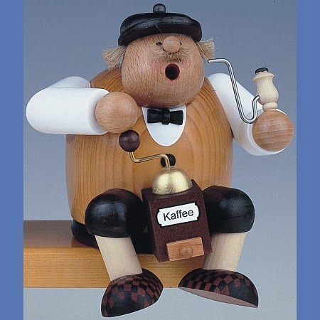 KWO Incense smoker Erzgebirge with Coffee Grinder 58 cm