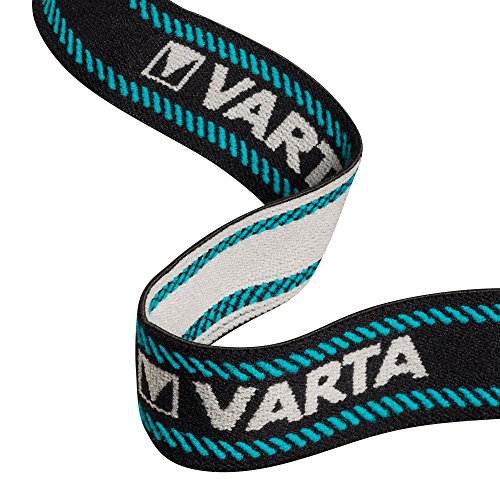 Varta 4x 5mm LED Outdoor Sports Head Light inkl. 3x High Energy AAA Batterien Kopfleuchte Taschenlampe Flashlight Stirnlampe robustes (Falltest 2 m) und spritzwassergeschütztes (IPX4) Gehäuse - 5