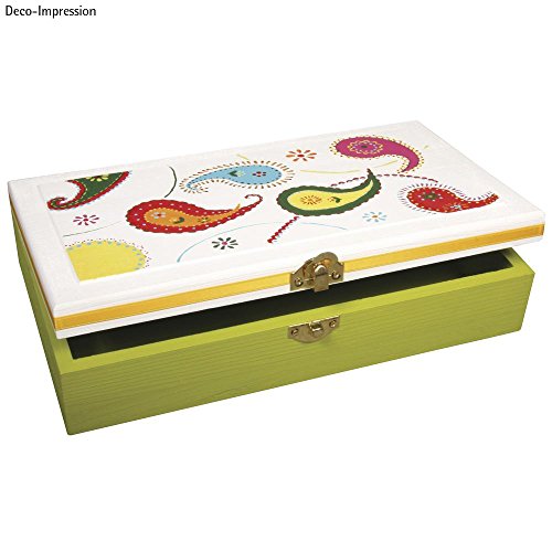 RAYHER 62296000 Holz Schatulle Rahmen FSC Mix Credit, 25 x 14 x 6 cm - 2