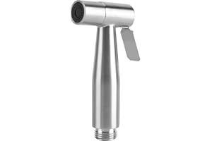 TOPINCN Opryskiwacz Bidetowy do Toalety, Ręczny Opryskiwacz Bidetowy ze Stali Nierdzewnej łazienka Prysznic Głowica do Rozpylania Wody Andheld Opryskiwacz Zestaw