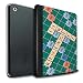 Produktbild STUFF4 PU-Leder Hülle/Case/Brieftasche für Apple iPad 9.7 (2017) tablet / Süße Rache Muster / Scrabble Worte Kollektion