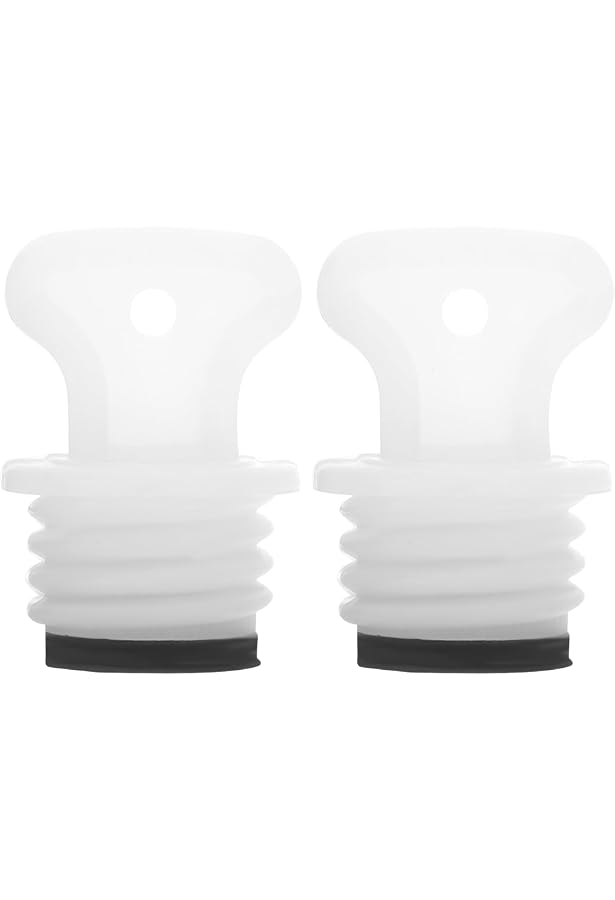 2 Bouchons Remplaçables Pour Bouillotte - Caoutchouc Anti-Fuite - Universels Réutilisables - 3.5x2.5cm