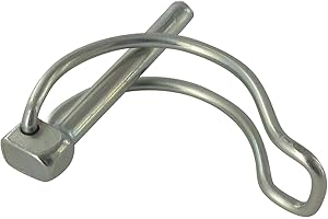 GREENSTAR - Goupille Automatique 6 mm x 40 mm - Pour Fixation Accessoire Motoculteur Honda/Husqvarna/Pubert