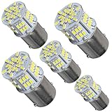 5pcs LED Ersatz für Auto Glühbirnen 650 Lumen 1156 1141...