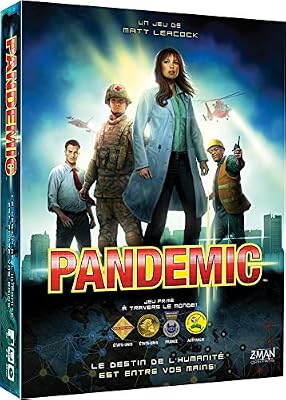Asmodee Asmodée Pandemic, ZMPA01FR, Jeu Coopératif