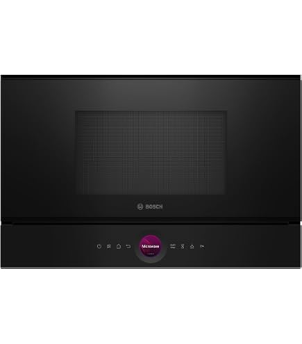 Bosch Serie 4 Forno A Microonde Da Incasso BFL523MS0B - 60x38 Cm, Acciaio Inox, AutoPilot 7, Display LED Rosso, Comandi Pop-Out - 3