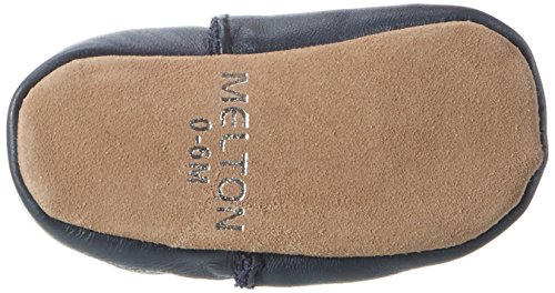 Melton Baby Jungen Krabbelschuh Segelboot aus Weichem Leder - 3