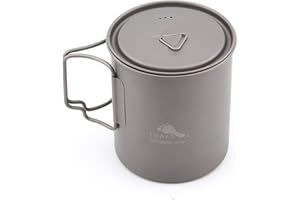 ‎TOAKS TOAKS Outdoor Camping Titan Cup und Titan Topf (a-750ml Becher)