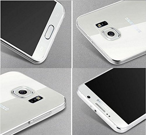 Qissy   Samsung Galaxy S7 Edge Funda  TPU Funda de Silicona Simple Point Punto Simple Funda para Samsung Galaxy S7 Edge Transparente Suave del Gel de Flexible Anti Rasgu  os Casco  Skull 