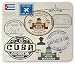 Produktbild Havana Mouse Pad, Travel Concept Passport Stamp Design of Cuban Cities and Landmarks Gaming Mousepad Office Mouse Mat Cobalt Blue Grey and Dimgrey
