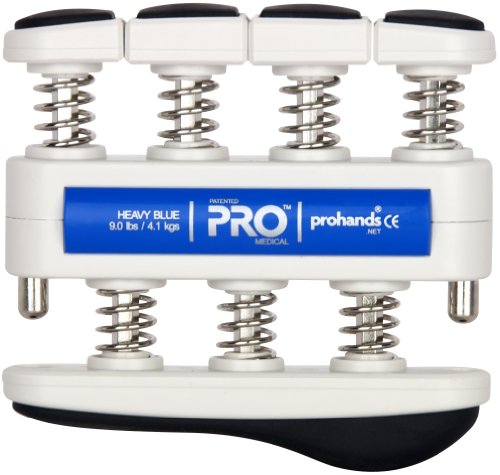 Gripmaster PRO Medical Heavy Hand and Finger Blue, Fortalecedor de mano, color azul, talla UK: 9 lb
