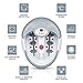 Hangsun Foot Spa and Massager with Heater FM600 LED Pedicure Foot Bath with Infrared Heat and Magnetic Therapy for Foot Care