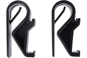 Basil Ganci Hook-On-System Sports Coprisella, Unisex Adulto, Nero