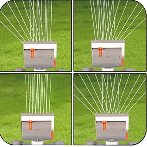 Rasensprenger 366 qm, Regner, Sprinkler, Bewässerung, Impulsregner - 3